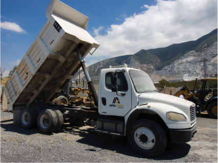 camion asfalterra