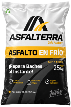 saco de asfalto en frío Asfalterra